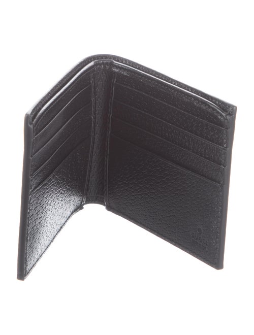 Gucci Double G Logo Leather Bifold Wallet