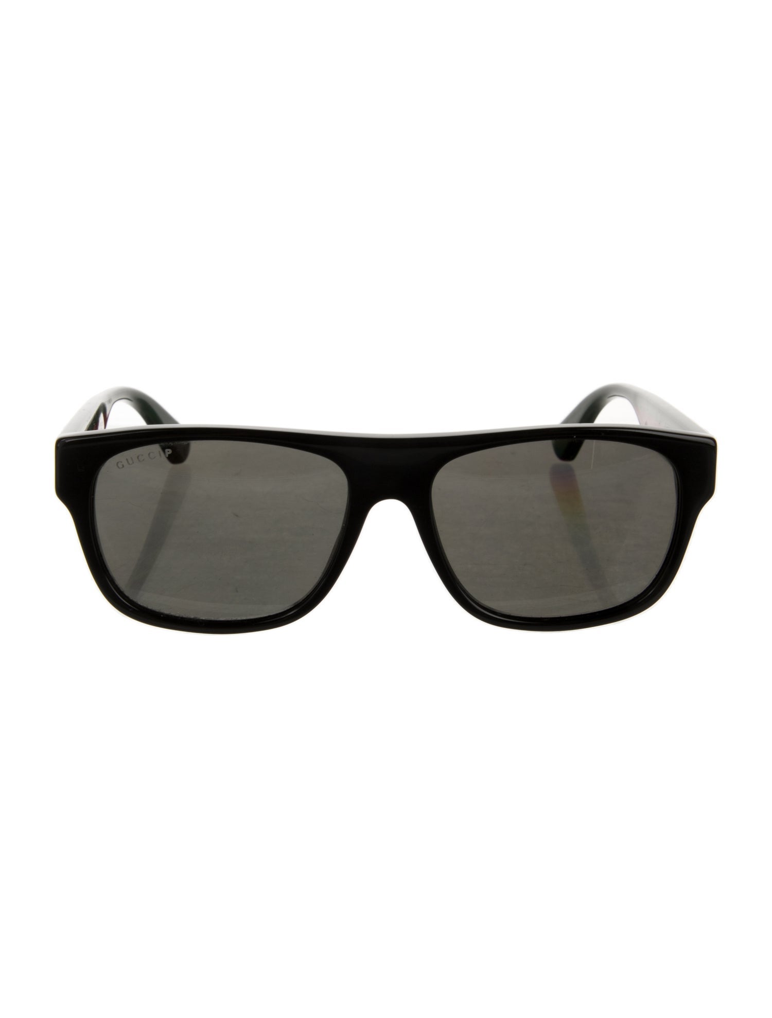 Gucci Web Accent Wayfarer Sunglasses