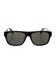Gucci Web Accent Wayfarer Sunglasses