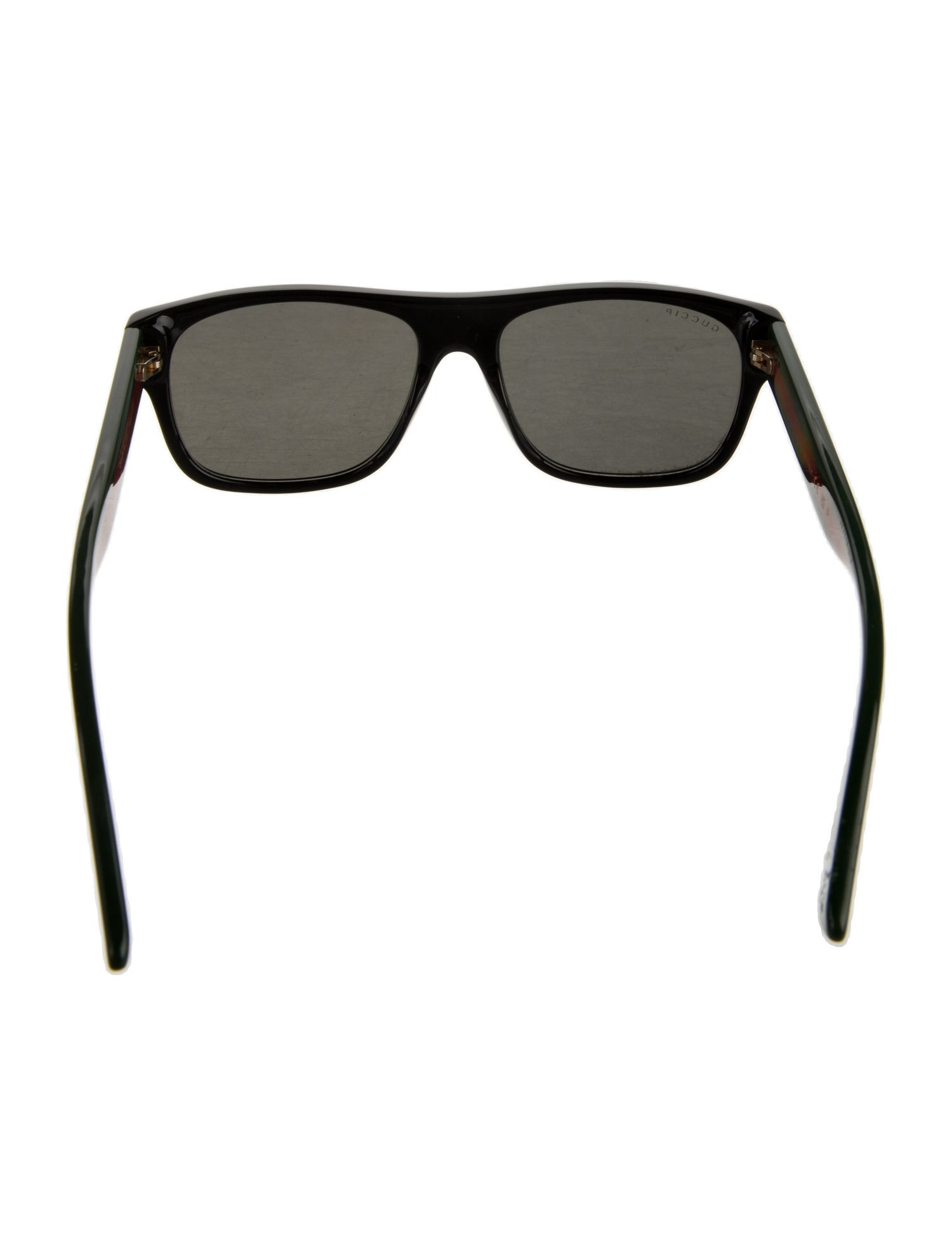Gucci Web Accent Wayfarer Sunglasses