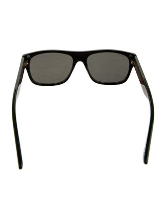 Gucci Web Accent Wayfarer Sunglasses