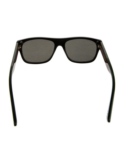 Gucci Web Accent Wayfarer Sunglasses