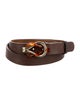 Gucci Skinny Leather Belt