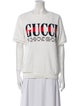 Gucci Graphic Print Crew Neck T-Shirt