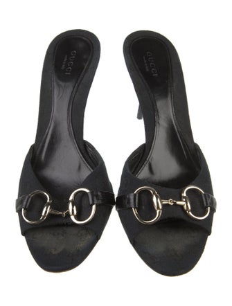 Gucci GG Canvas Canvas Mules