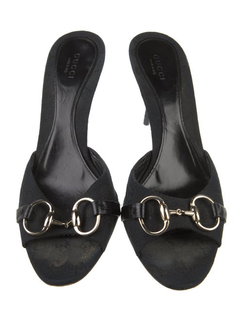 Gucci GG Canvas Canvas Mules