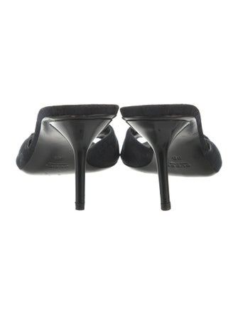 Gucci GG Canvas Canvas Mules