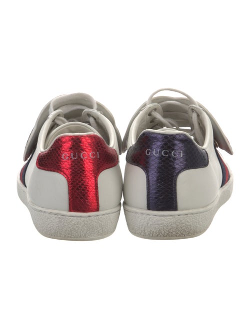 Gucci Sylvie Web Accent Leather Sneakers