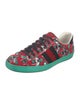 Gucci Bee Accent Printed Sneakers