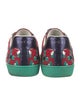 Gucci Bee Accent Printed Sneakers
