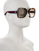 Gucci Oversize Gradient Sunglasses