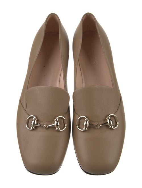 Gucci Horsebit Accent Leather Loafers