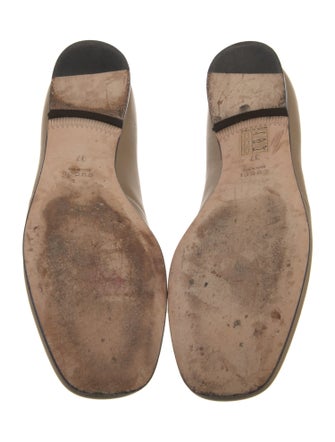 Gucci Horsebit Accent Leather Loafers