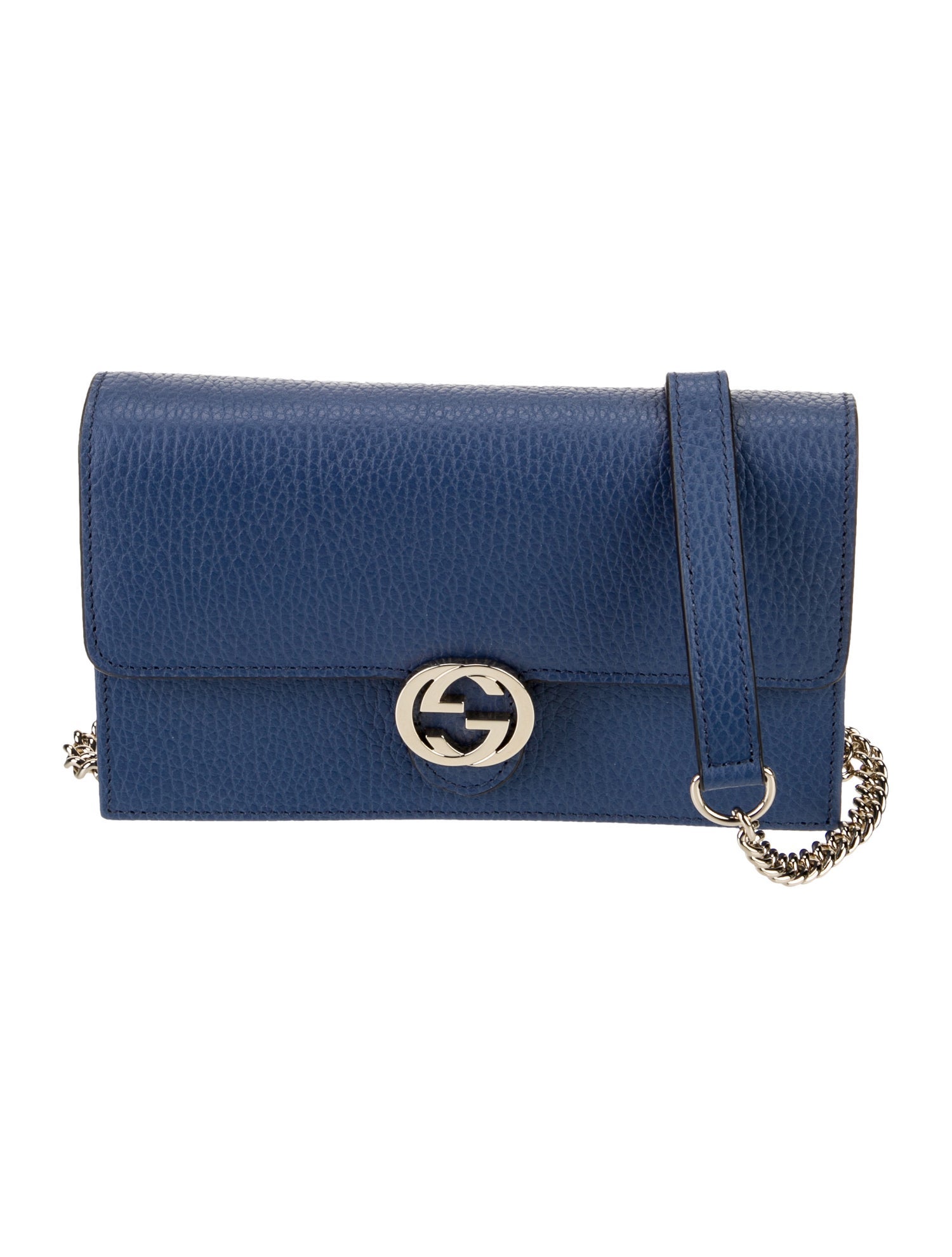 Gucci Interlocking G Wallet on Chain w/ Tags