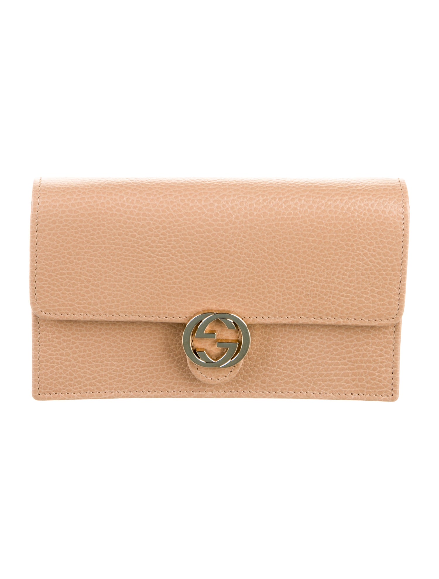 Gucci Wallet on Chain Interlocking G Logo Wallet w/ Tags