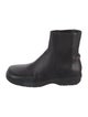 Gucci Web Accent Leather Chelsea Boots