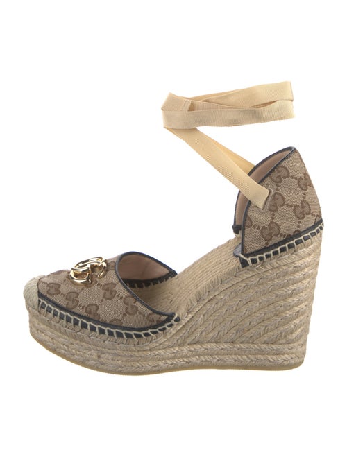 Gucci GG Canvas Canvas D'Orsay Pumps