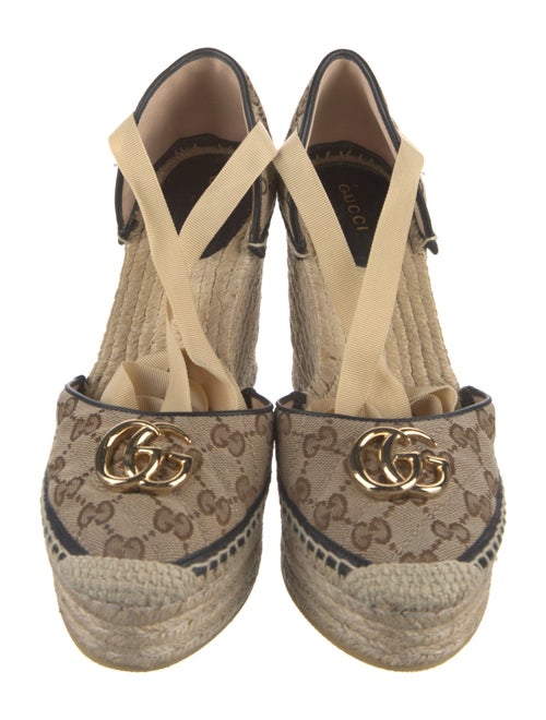 Gucci GG Canvas Canvas D'Orsay Pumps