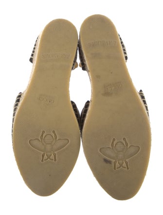 Gucci GG Canvas Canvas D'Orsay Pumps