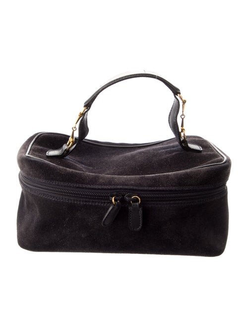 Gucci Suede Cosmetic Bag