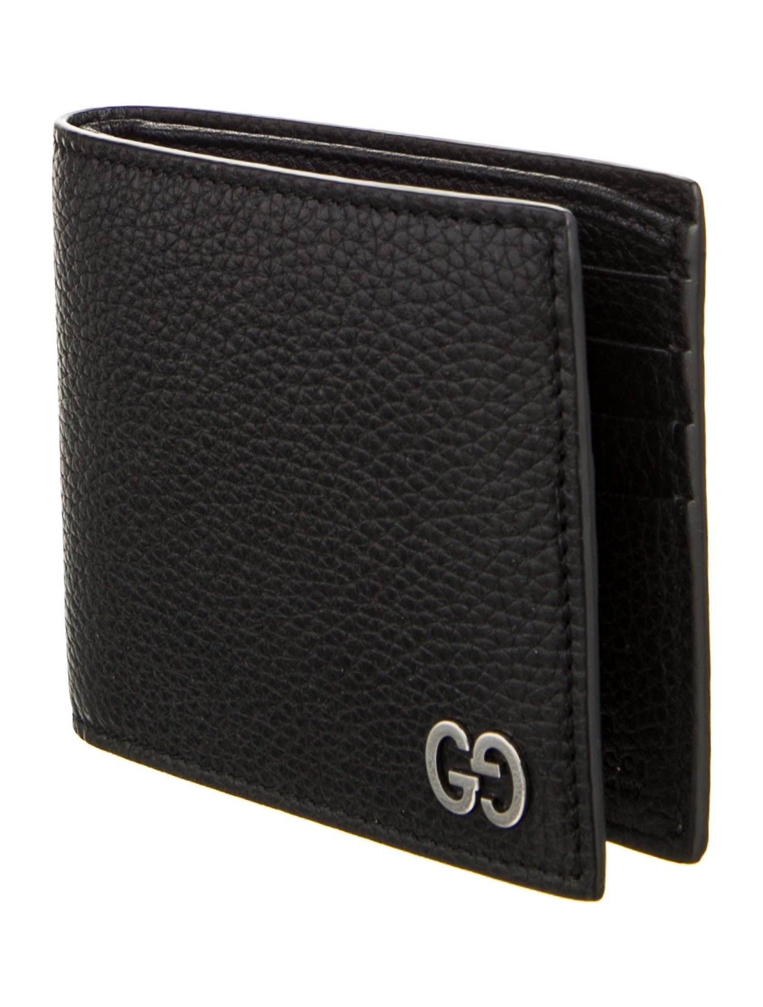Gucci Dollar Calf Bifold Leather Bifold Wallet