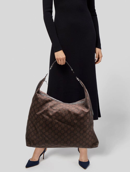 Gucci GG Nylon Shoulder Bag