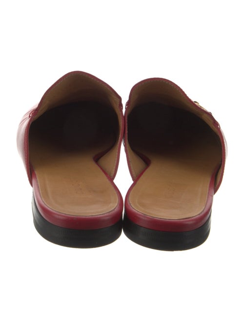 Gucci Horsebit Accent Leather Mules