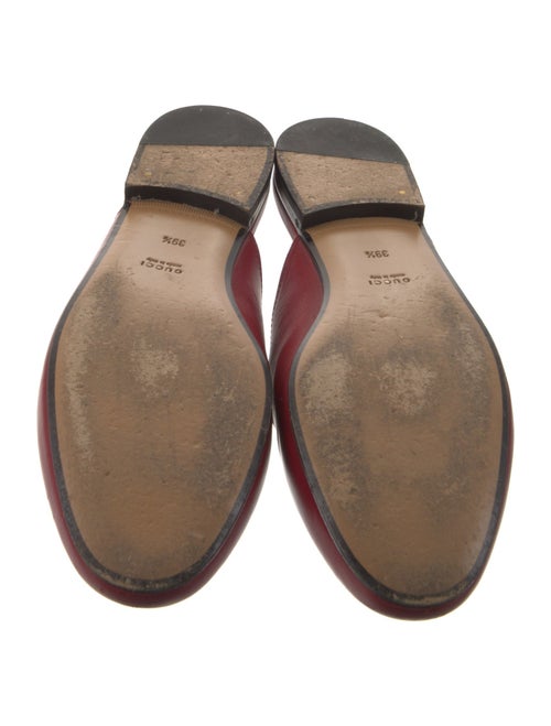 Gucci Horsebit Accent Leather Mules