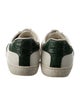 Gucci Web Accent Leather Sneakers
