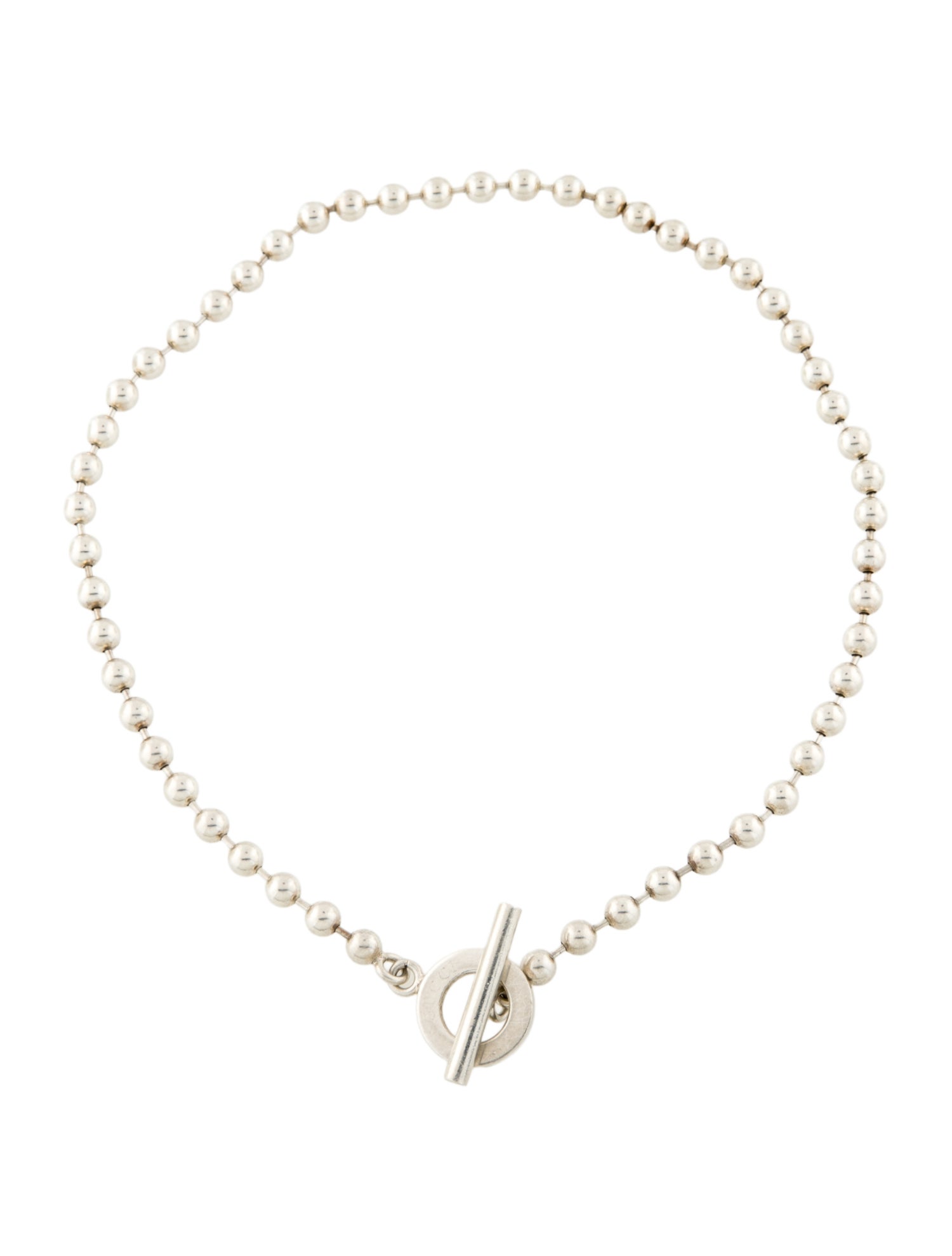 Gucci Beaded Chain Toggle Necklace