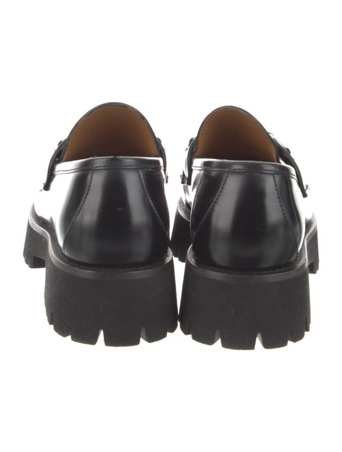 Gucci Horsebit Accent Leather Loafers