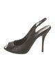 Gucci Leather Slingback Pumps