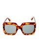 Gucci Square Tinted Sunglasses