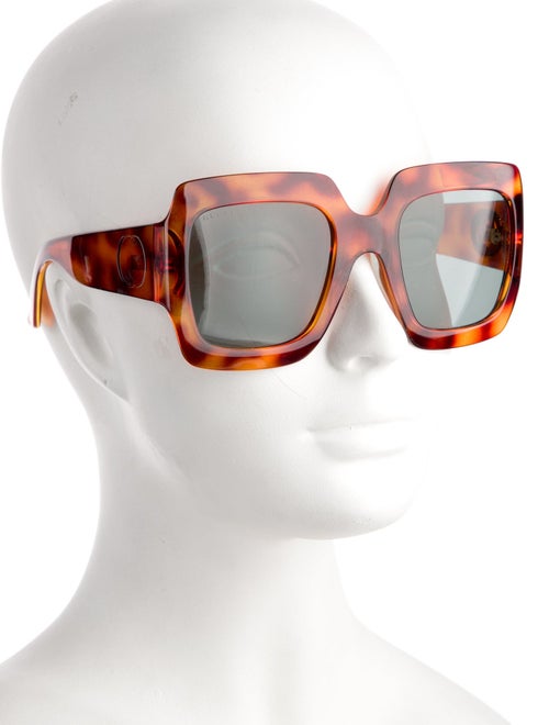 Gucci Square Tinted Sunglasses