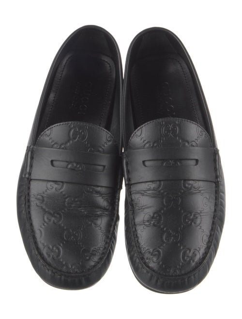Gucci GG Signature Leather Drivers