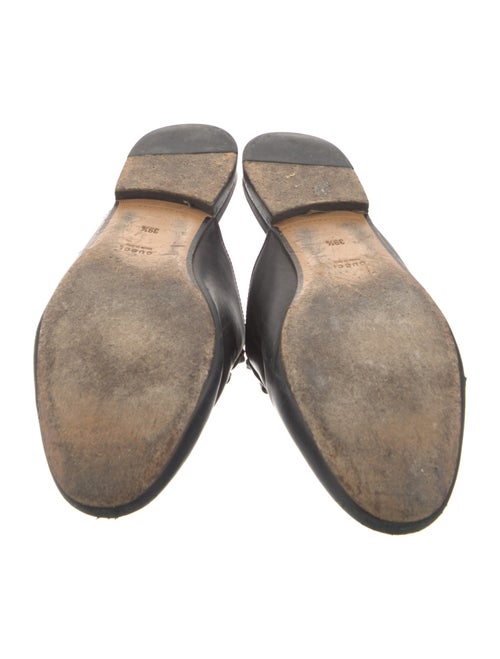 Gucci Horsebit Accent Leather Mules