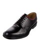 Gucci Web Accent Leather Derby Shoes