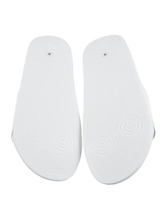 Gucci Rubber Colorblock Pattern Slides