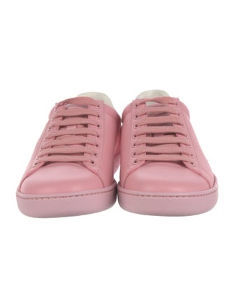 Gucci Interlocking G Logo Leather Sneakers