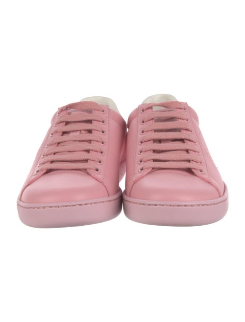 Gucci Interlocking G Logo Leather Sneakers