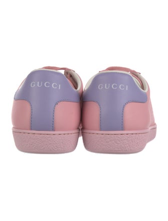 Gucci Interlocking G Logo Leather Sneakers