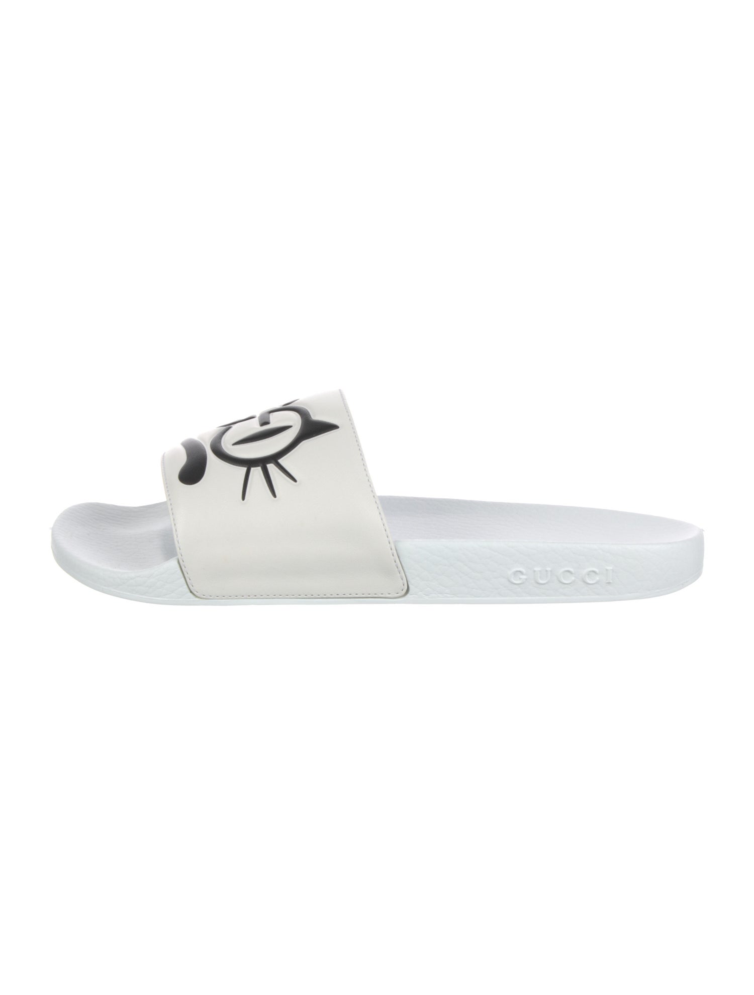 Gucci Leather Slides