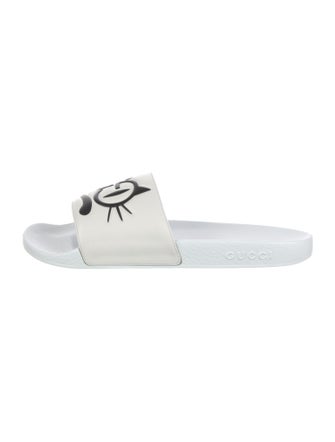 Gucci Leather Slides
