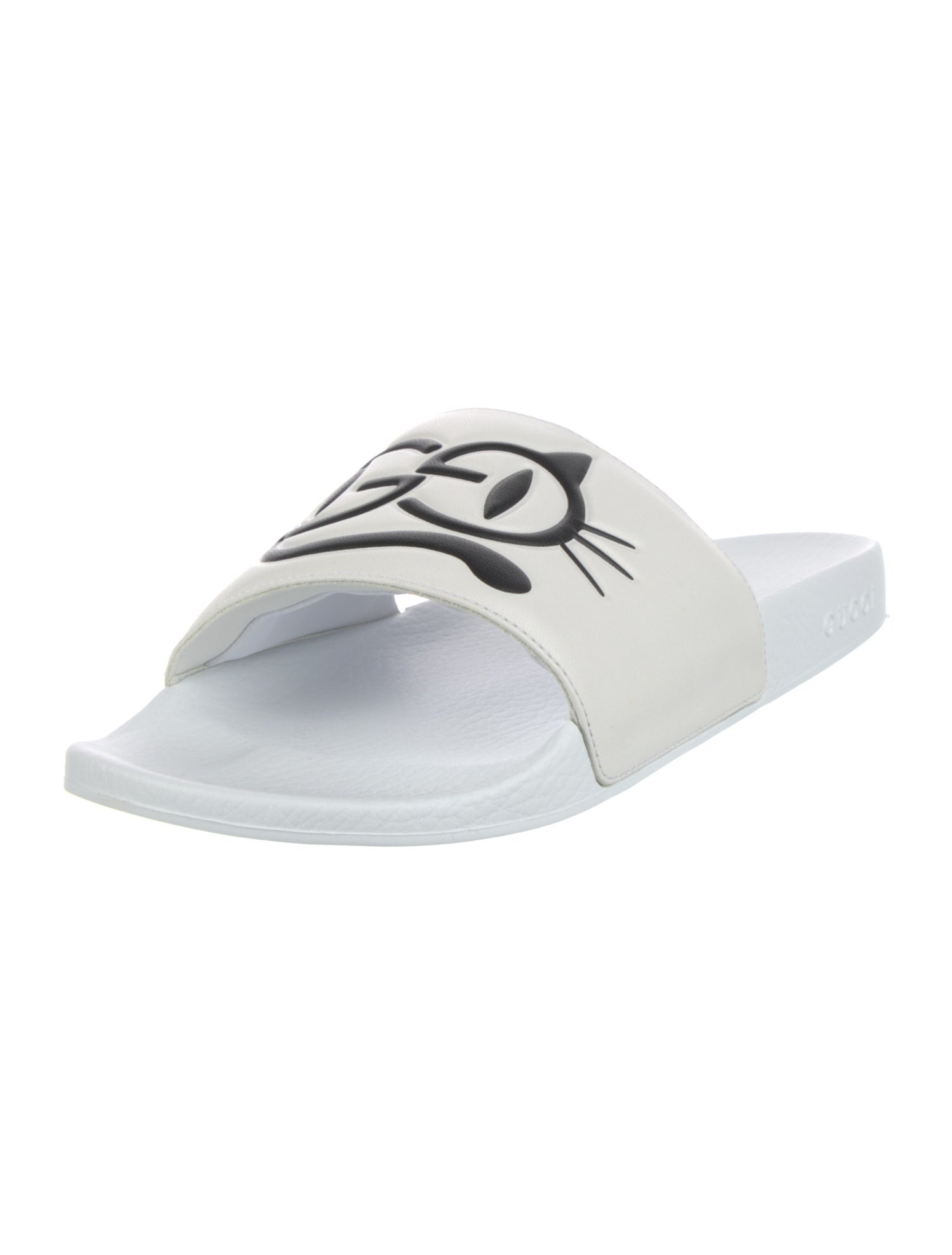 Gucci Leather Slides