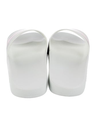 Gucci Web Accent Rubber Slides