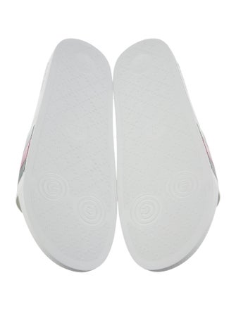 Gucci Web Accent Rubber Slides