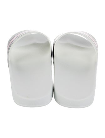 Gucci Web Accent Rubber Slides