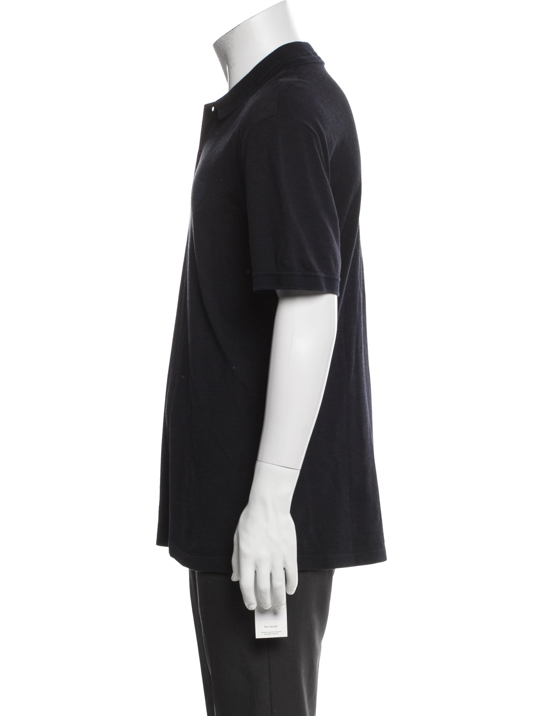 Gucci Web Accent Collar Polo Shirt