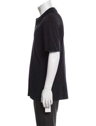 Gucci Web Accent Collar Polo Shirt