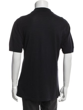 Gucci Web Accent Collar Polo Shirt